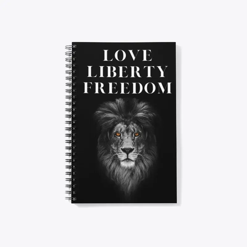 Love Liberty Freedom Lion