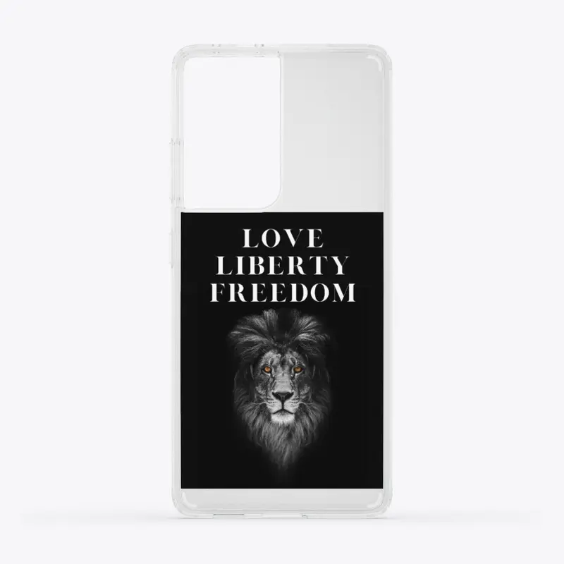 Love Liberty Freedom Lion