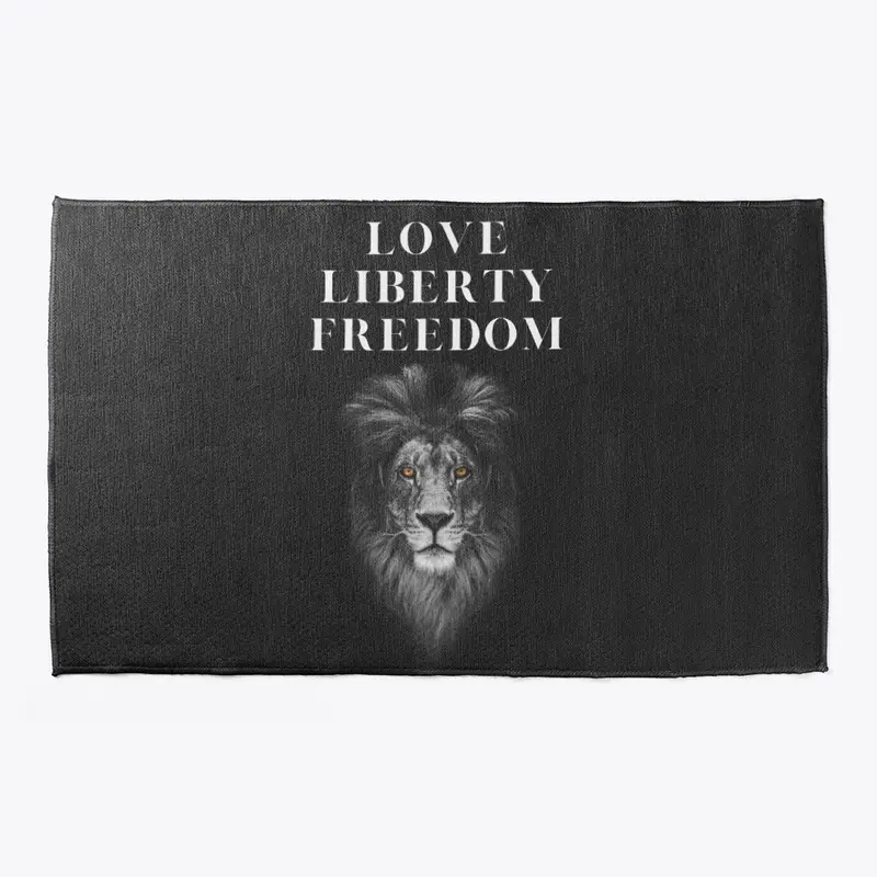 Love Liberty Freedom Lion