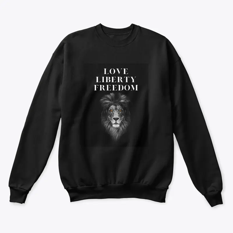 Love Liberty Freedom Lion